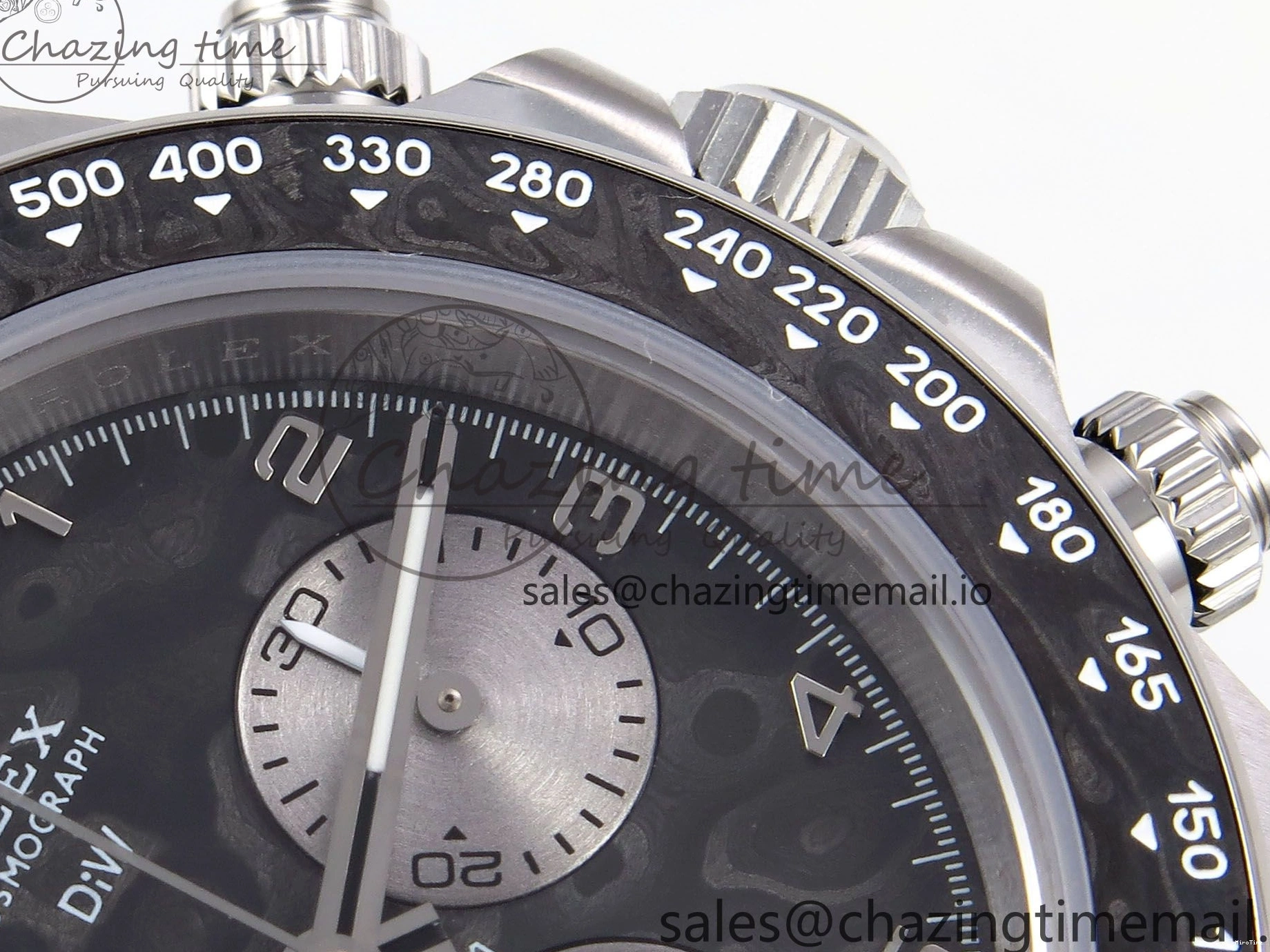 MiroTime 0321 Daytona EXCEPTIONAL-1 DIWF Best Edition Gray Dial on Black Nylon Strap SH Vibrant 1010